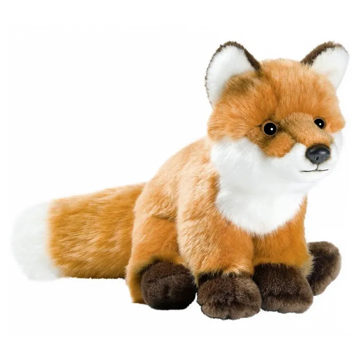 Peluche Anima Renard 22 Cm Multicolor Velours