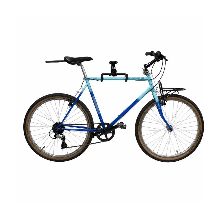Support vélo mural VELOCK en métal noir 46 x 26 x 15 cm