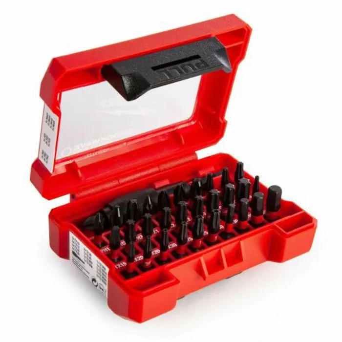 Coffret de 32 embouts de vissage SHOCKWAVE Milwaukee pour un couple optimal