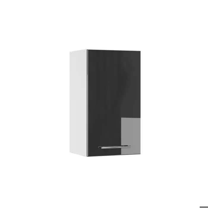 Vicco Elément haut de cuisine Anthracite Haute brillance 40cm