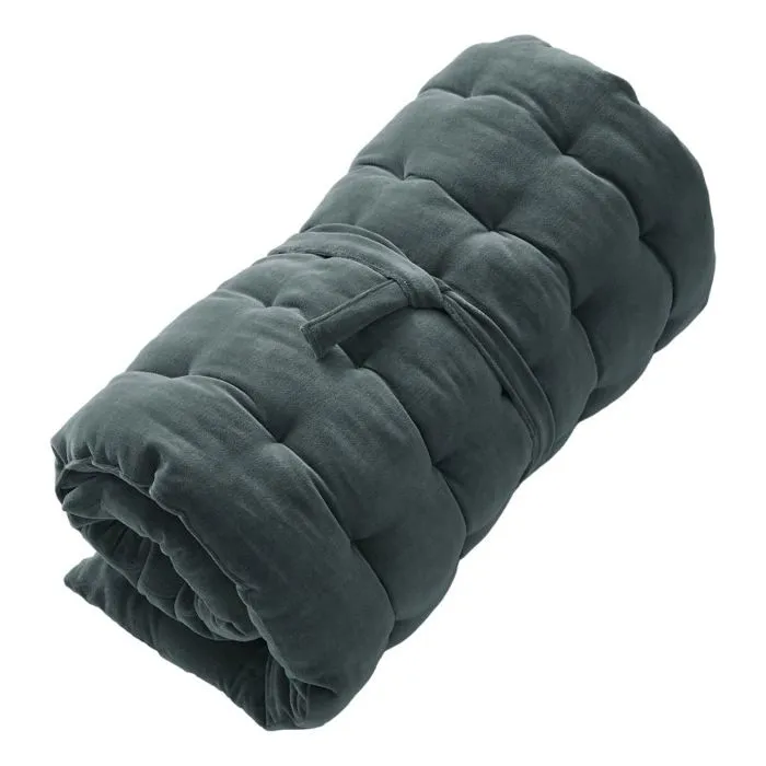 Matelas De Sol 60 X 120 Cm "césar" Velours De Coton L'effet Papillon