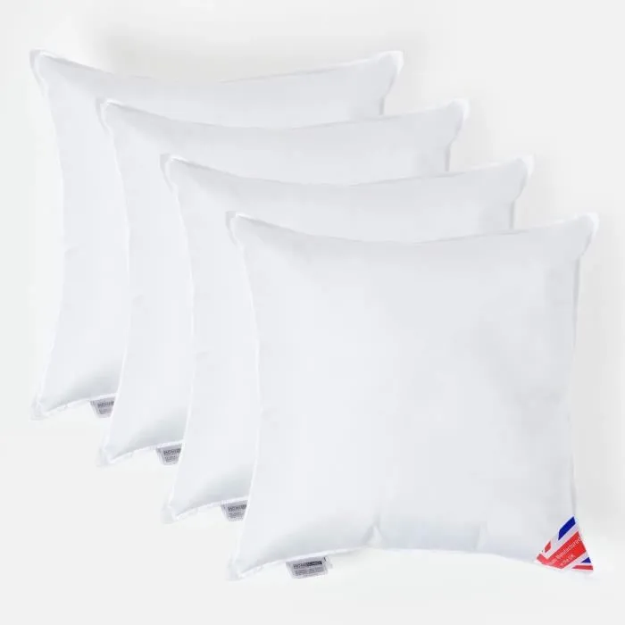 Coussin De Garnissage En Microfibre, 50x50cm Lot De 4 - Homescapes
