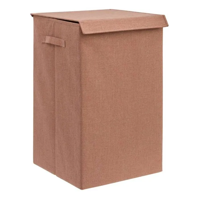 Corbeille À Linge Colorama Rectangulaire Pliable 74l Rose - 5five