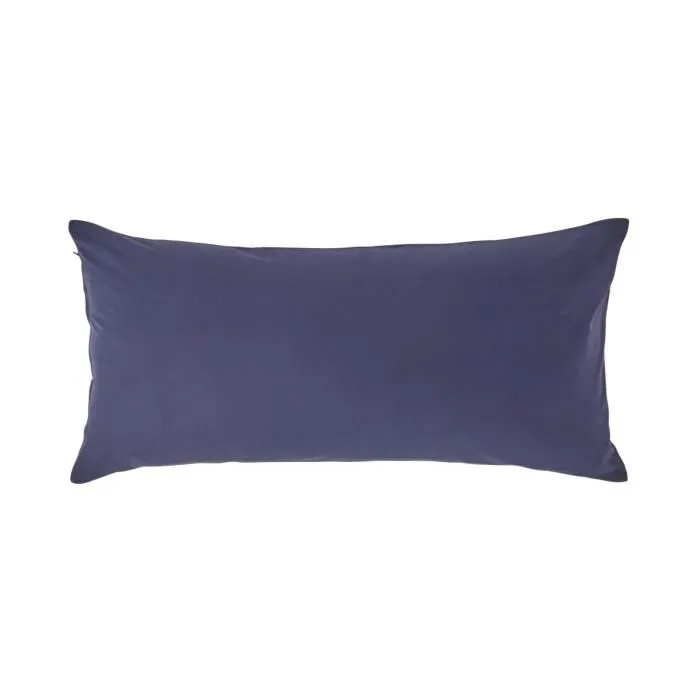 Taie D'oreiller 40x80cm Bleu Marine Coton Égyptien 200tc Homescapes