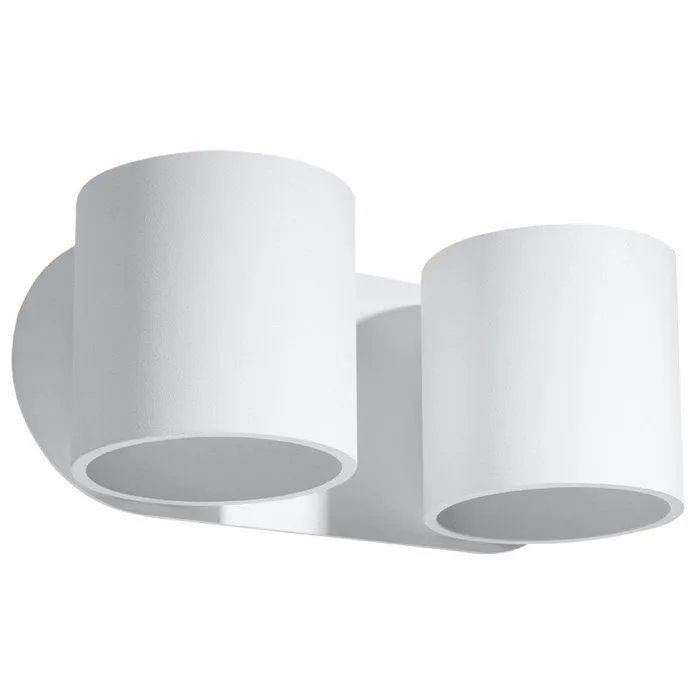 Applique murale en Aluminium - ORBITUM - Blanc - IP20 - Max 8W LED - G9 - Style Moderne