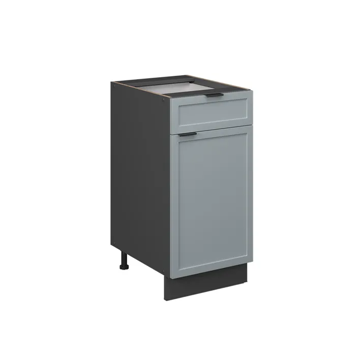 Vicco Meuble cuisine Bleu clair-gris 40cm sans PT