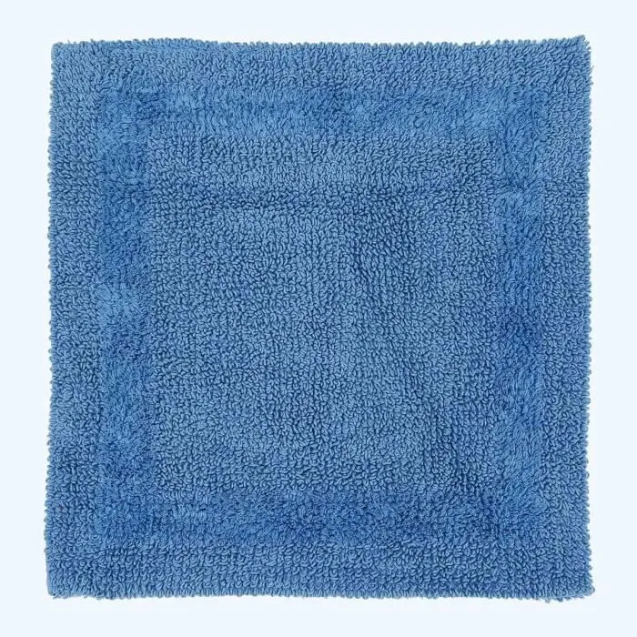 Tapis De Douche 50x50cm Bleu Cobalt Homescapes