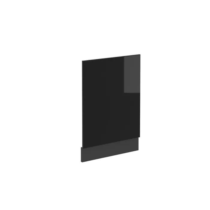 Vicco Façade Noir Haute brillance 45cm sans PT