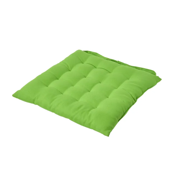 Galette De Chaisse Capitonnée 40x40cm Vert Pomme - Homescapes
