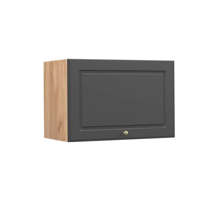Vicco Elément haut de cuisine Anthracite-or 60cm Plat