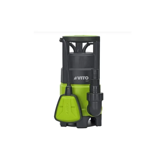 Pompe de relevage Eaux usées 750W Câble 10m Egouts, Caves innondées, eaux sanitaires VITO