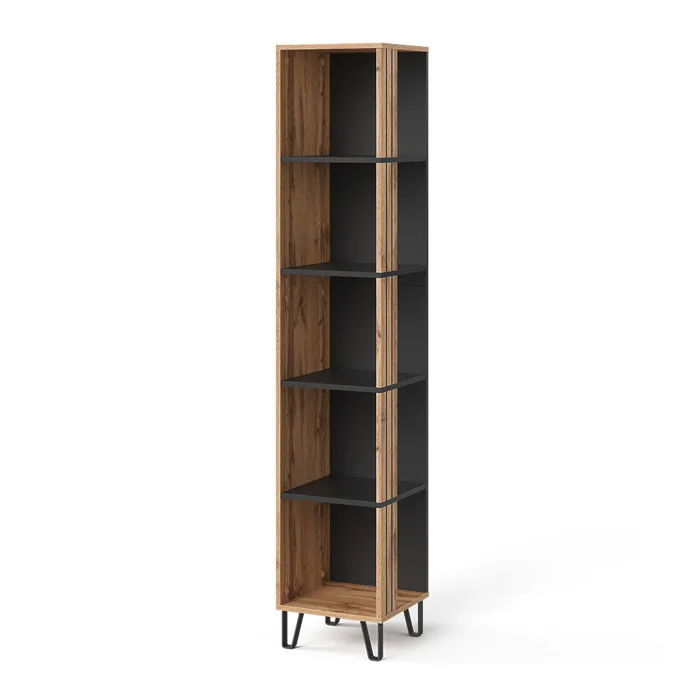 Vicco Bibliothèque Chêne Wotan 36x186.6cm