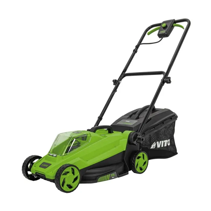 Tondeuse à gazon sans fil 20V Largeur 32cm Bac 30L Vendu Sans Batterie ni chargeur VITO