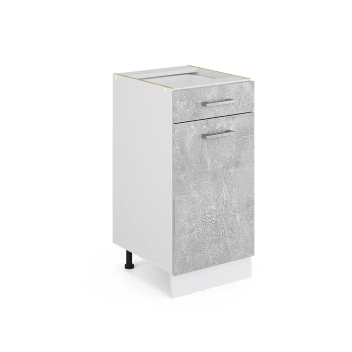 Vicco Meuble cuisine Béton 40cm sans PT