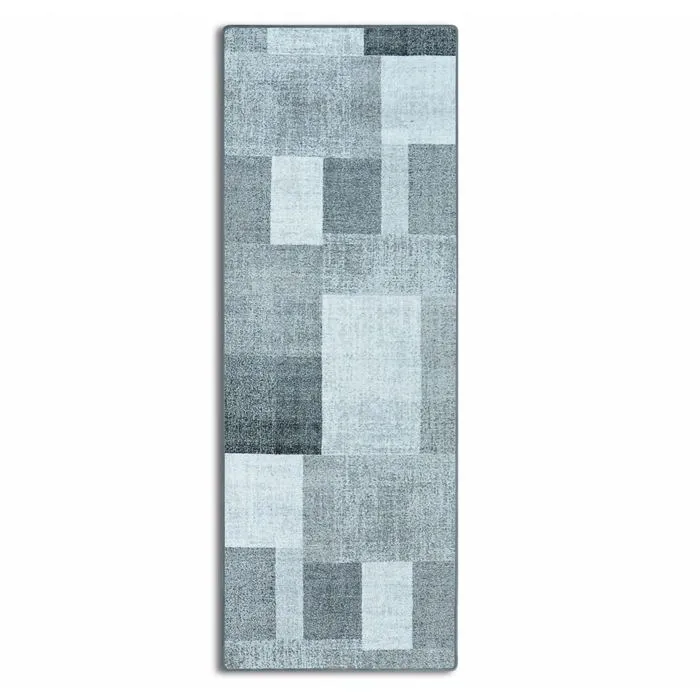 Tapis De Couloir Lucano Anthracite 80 X 100 Cm