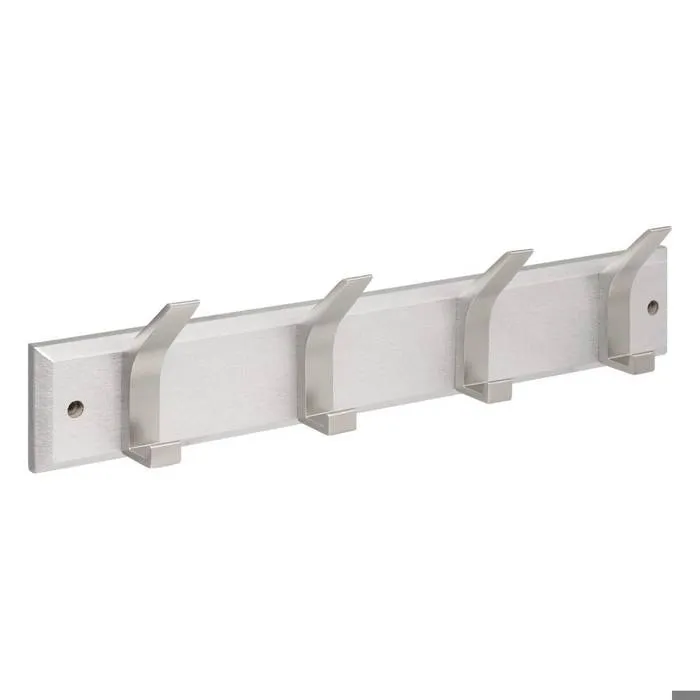 Patère Ziny 4 Têtes L45cm Gris - 5five