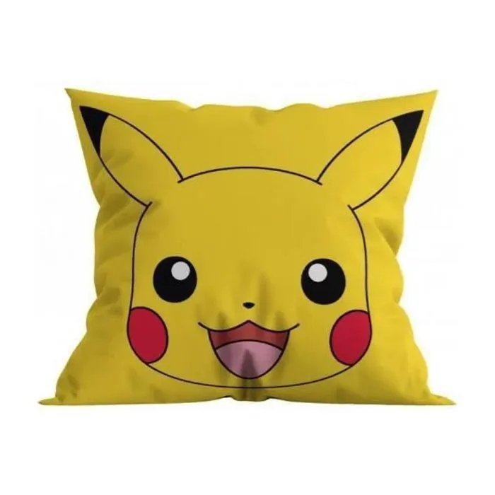 Coussin Pokémon, Coussin Décoratif 40x40 Cm