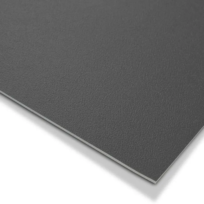 Revêtement de sol Expotop Gris anthracite Vinyle 100 x 250 cm