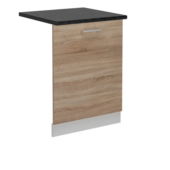 Vicco Panneau de lave-vaisselle Sonoma 60cm, PT Anthracite