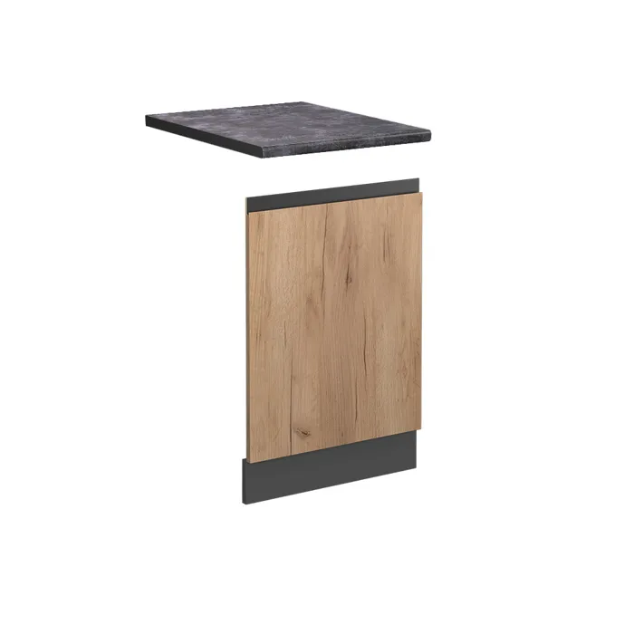 Vicco Façade Chêne doré/Anthracite 45cm plan de travail Anthracite