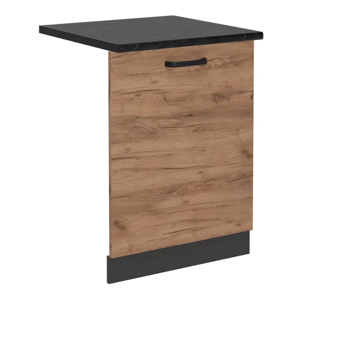 Vicco Panneau de lave-vaisselle Chêne de force doré 60cm, PT Anthracite