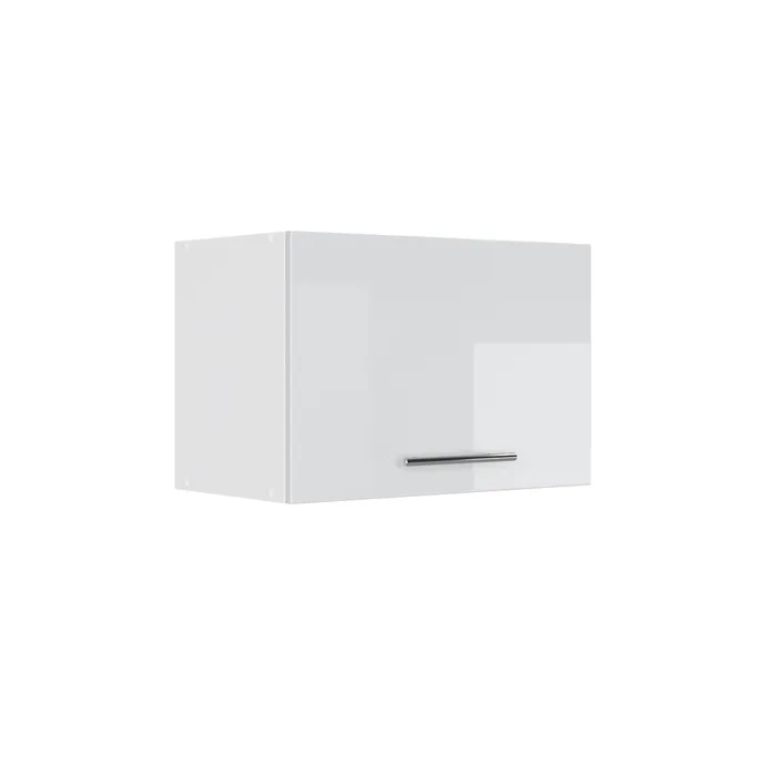 Vicco Elément haut de cuisine Blanc Haute brillance 60cm Plat