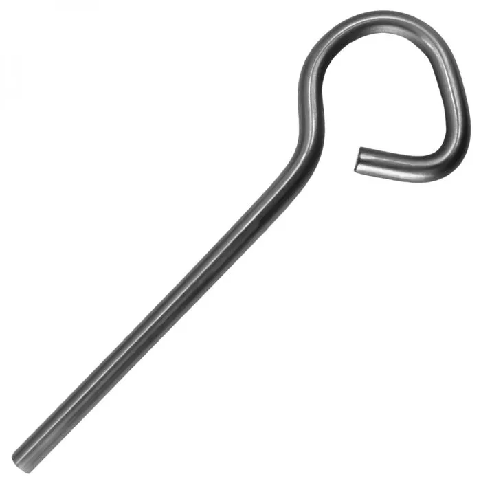 Lot de 5 pitons P Évolution en inox - 13 cm - Linxor