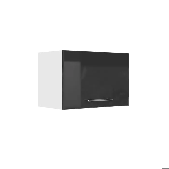 Vicco Elément haut de cuisine Anthracite Haute brillance 60cm Plat