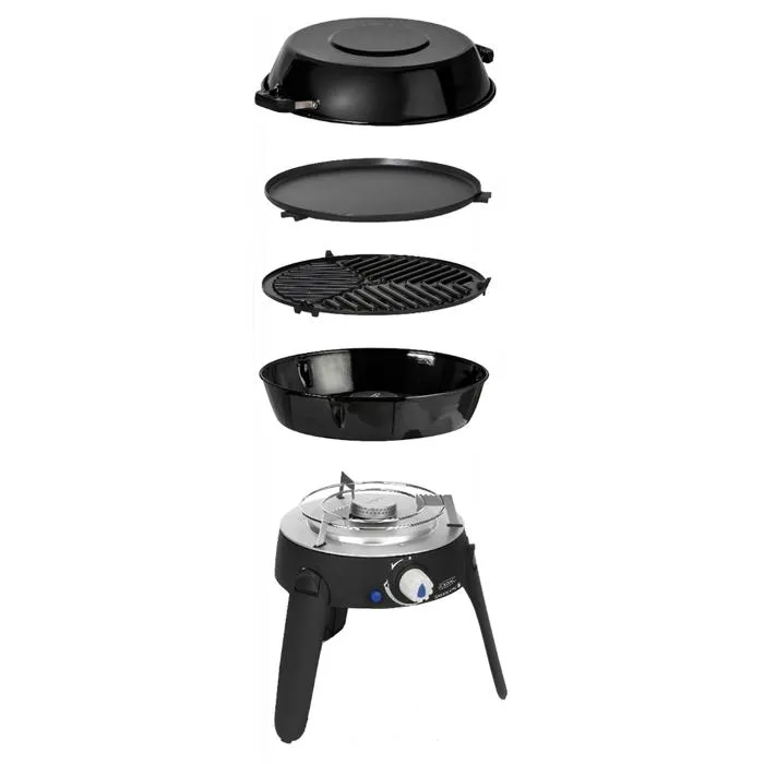Cadac Safari Chef 30 Lp Barbecue Gaz Bbq Grill Spécial Camping Pieds Repliables