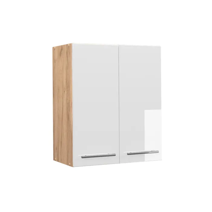 Vicco Elément haut de cuisine Blanc Haute brillance 60cm