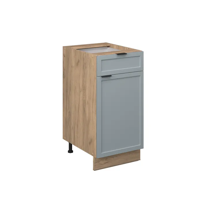 Vicco Meuble cuisine Bleu clair-gris 40cm sans PT