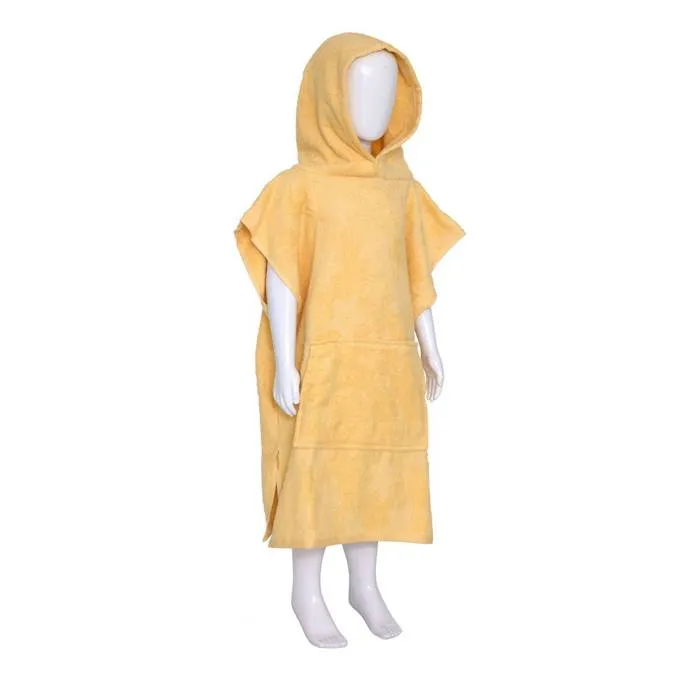 Set Cape et Gant de bain Enfant Orta 92x50 cm Jaune - Atmosphera Créateur d'intérieur