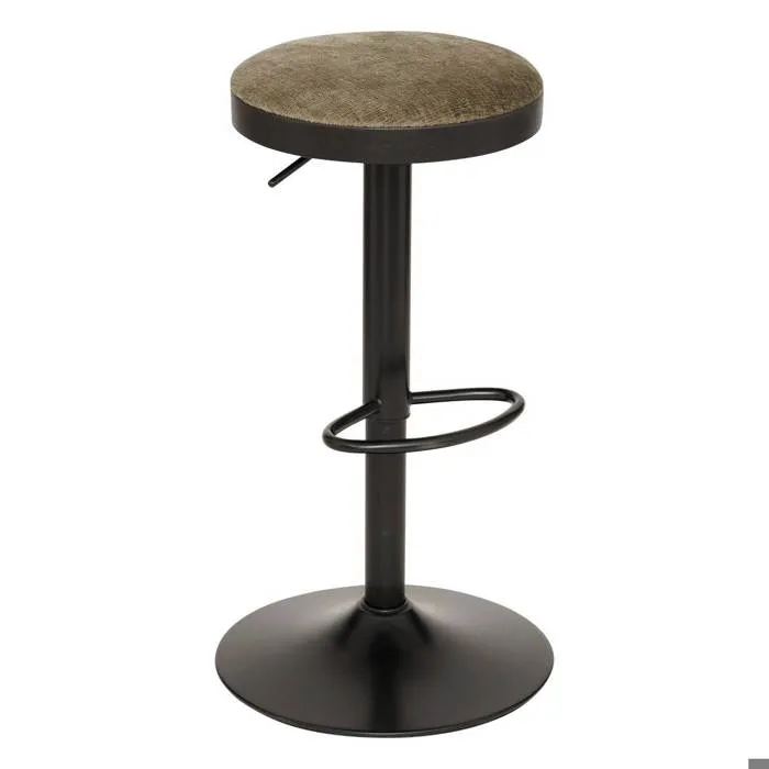 Lot de 2 tabourets de bar Ilsa vert Kaki - Atmosphera Créateur d'intérieur