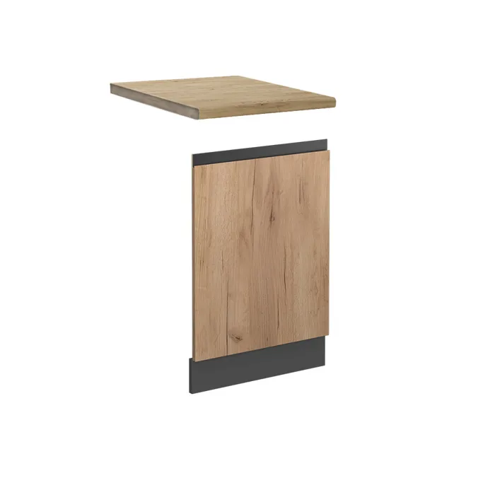 Vicco Façade Chêne doré/Anthracite 45cm plan de travail Chêne doré