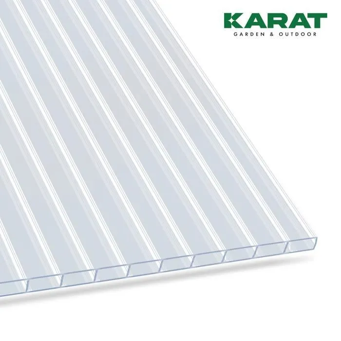 Panneau Alvéolaire Serre De Jardin 60,5 X 121 Cm Ep = 10 Mm