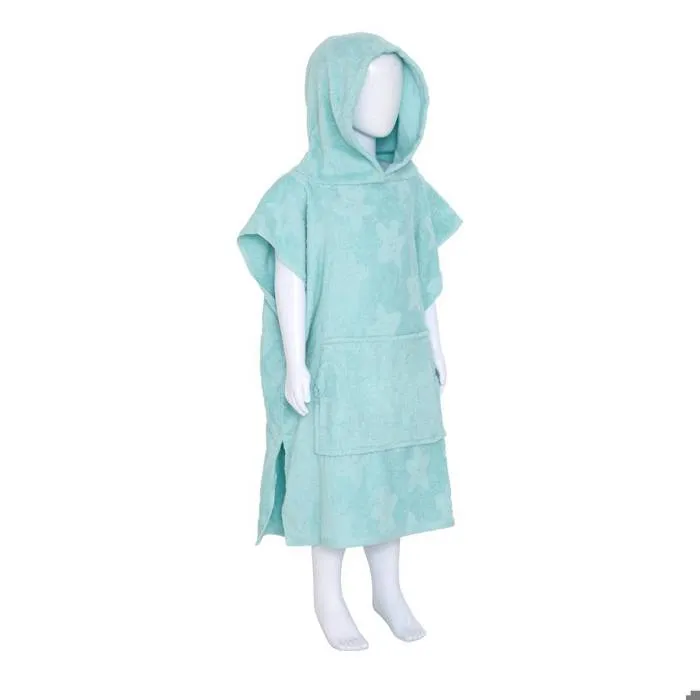 Set Cape et Gant de bain Enfant Orta 92x50 cm Bleu - Atmosphera Créateur d'intérieur