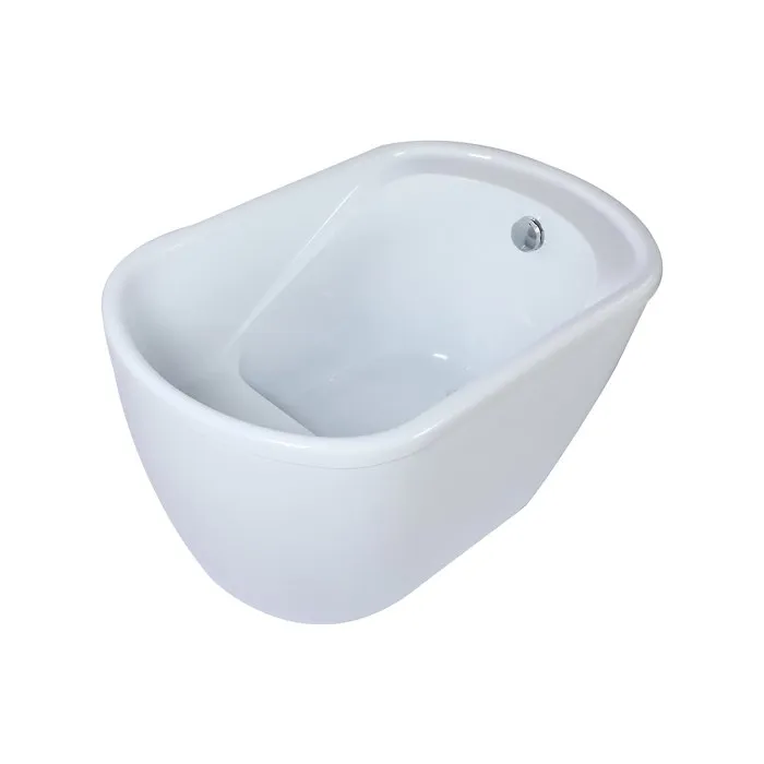 Baignoire sabot - 120 x 75 x 65 cm - Blanche - 165 L - PICCOLA