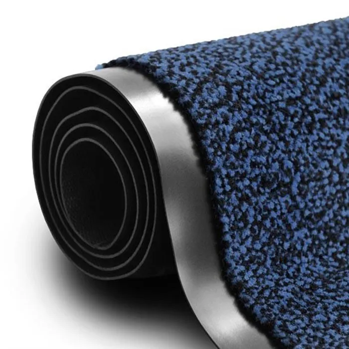 Tapis de Porte Paillasson d'entrée SKY Performa, Bleu, 90 x 300 cm
