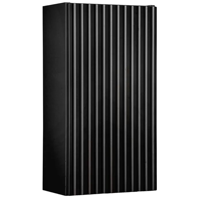 Meuble haut de salle de bain suspendue NOVA NOIR 30 x 57 cm