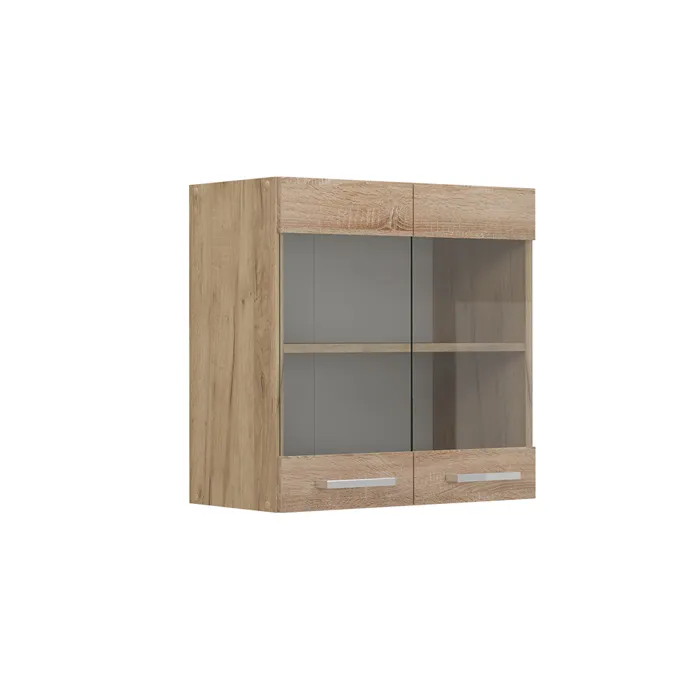 Vicco Meuble de cuisine haut vitré Sonoma 60cm