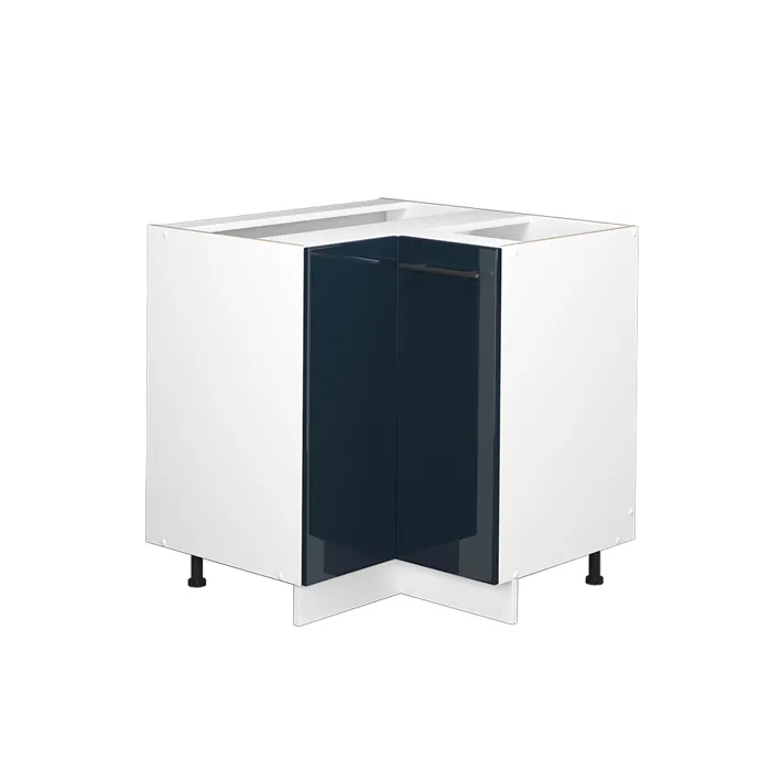 Vicco Meuble dangle Bleu foncé brillant 80.5cm sans PT