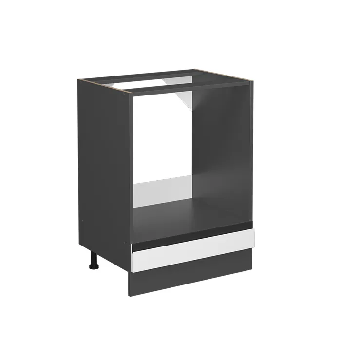 Vicco Meuble pour four Blanc 60cm J-Shape, sans PT
