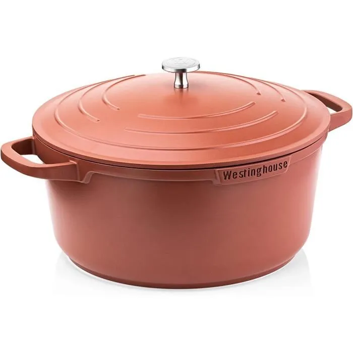 Westinghouse - Série Performance - Cocotte 28 Cm - Induction - Rouge