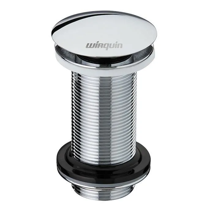 Bonde lavabo WIRQUIN Quick Clac laiton chrome H100mm