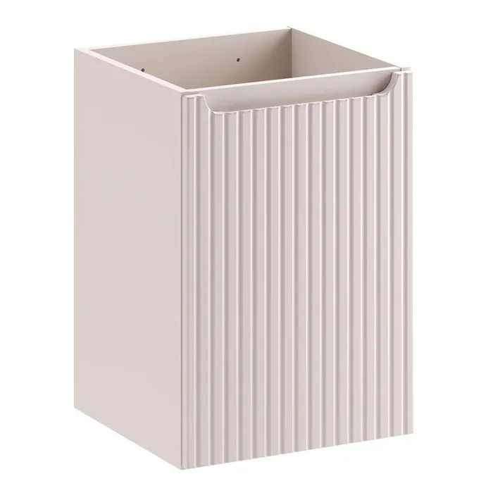 Meuble de salle de bain sous lavabo NOVA cachemire 40 cm - 1 porte