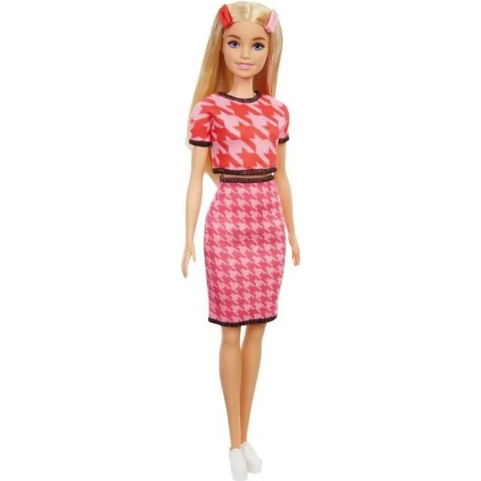 Poupée Fashionistas tenue rose BARBIE