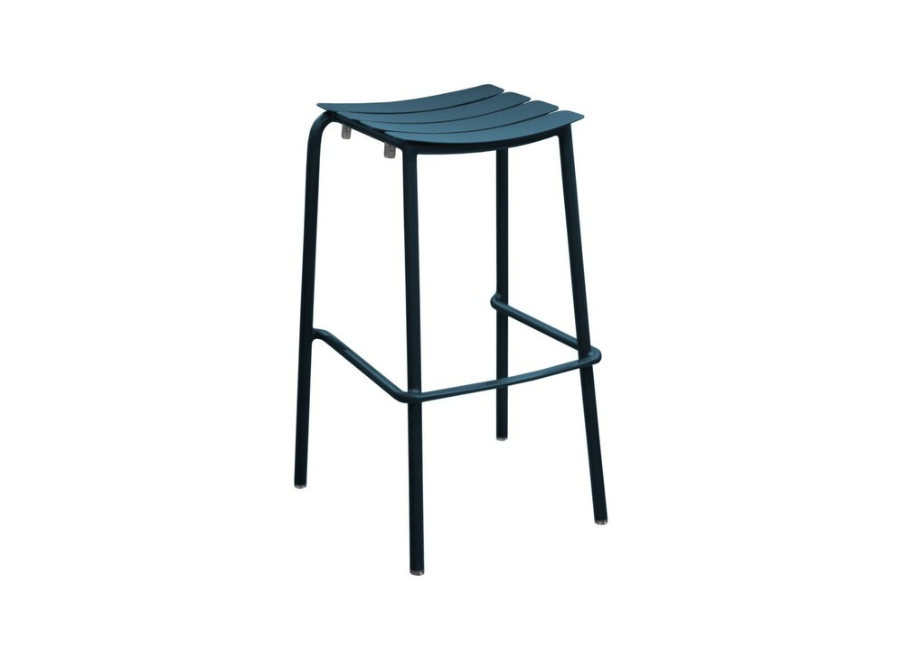 PROLOISIRS Tabouret de jardin haut empilable Perfect - bleu 50 x 79 x 46 cm