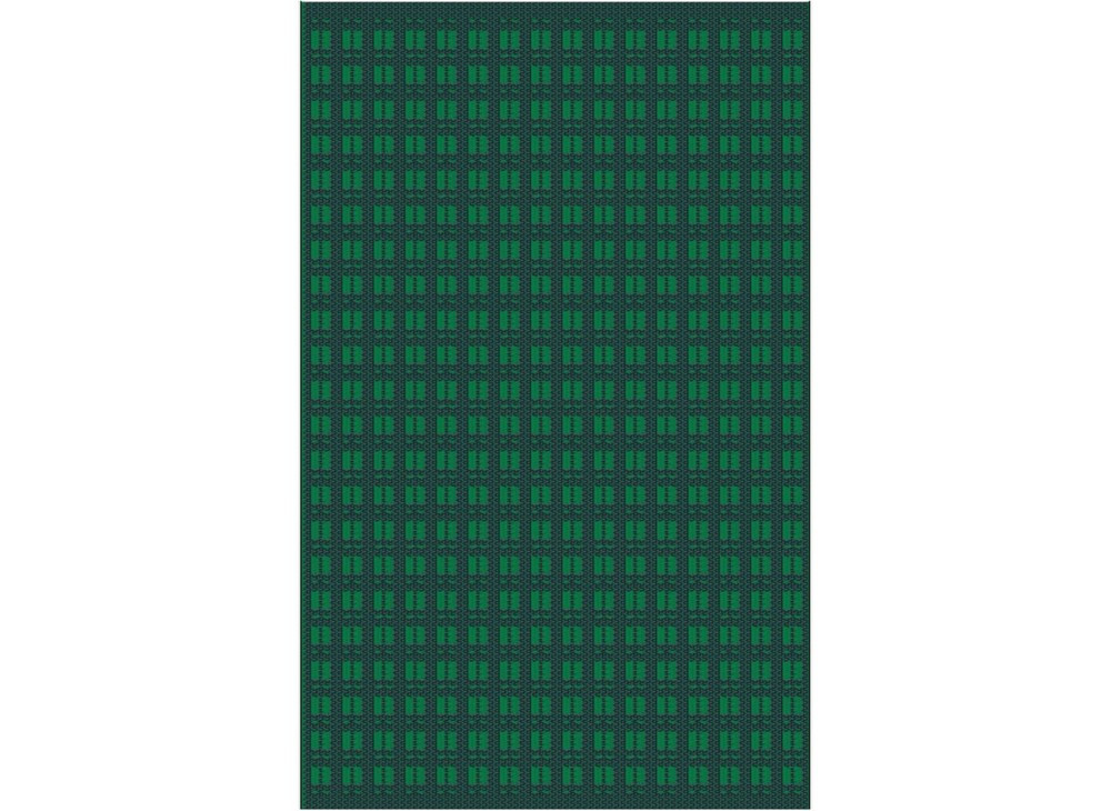 Tapis D'extérieur Pour Salon Détente Ou Repas Vert/graphite 240 X 150 Cm