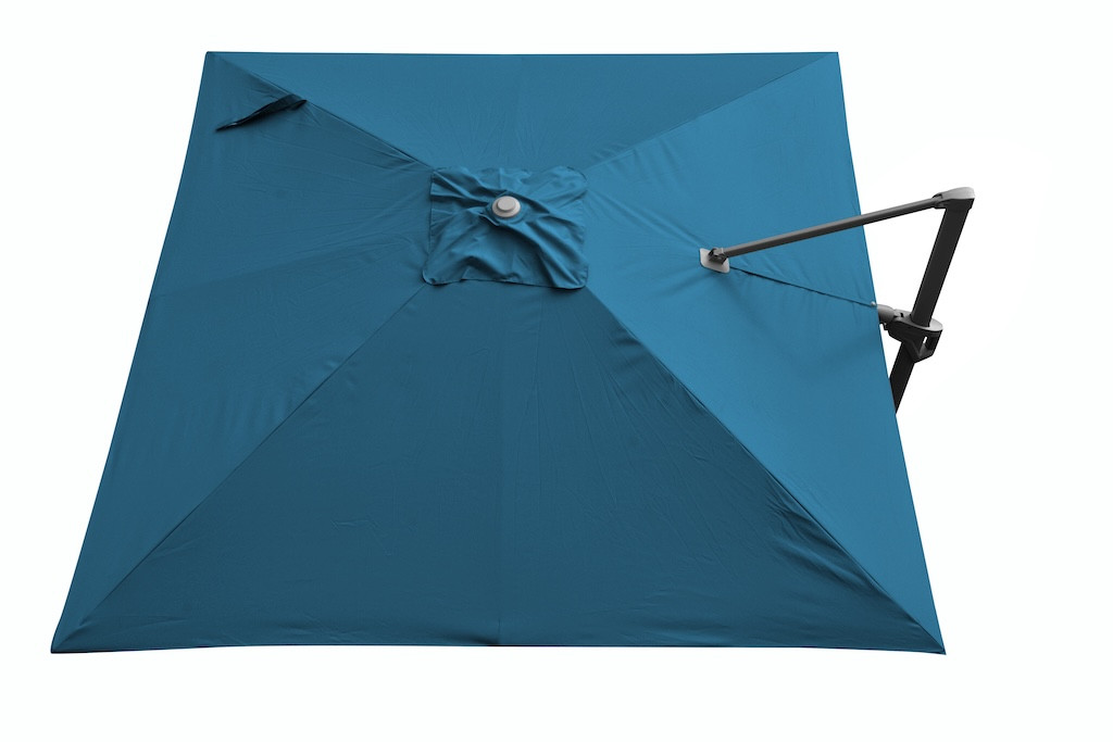 PROLOISIRS Toile Parasol Mat Déporté NH 3x3/8 Polyester 210gr SD - Bleu