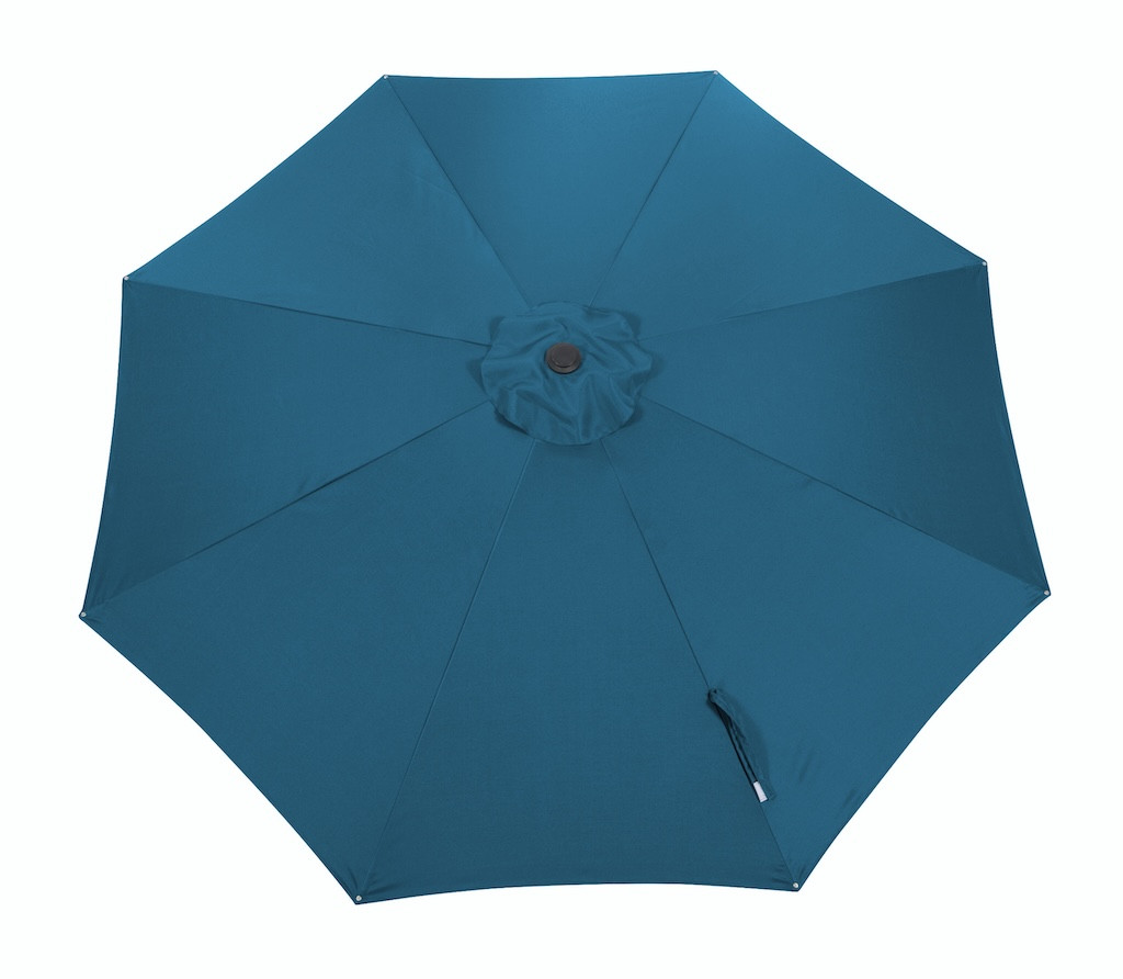 PROLOISIRS Toile Parasol Mat Droit 300 par 8 Polyester 200gr SD - Bleu